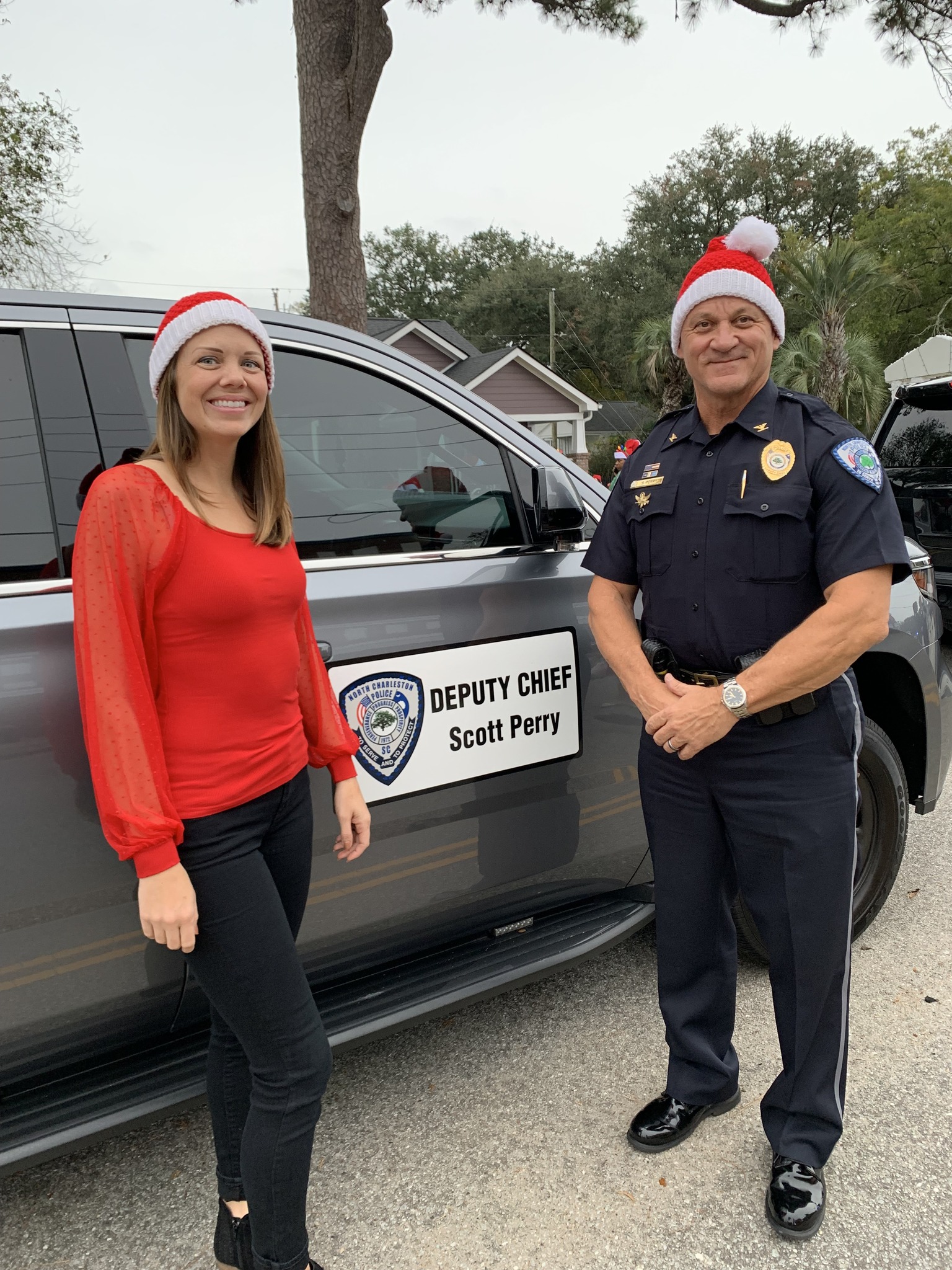 Officers participate in North Charleston Christmas parade City of