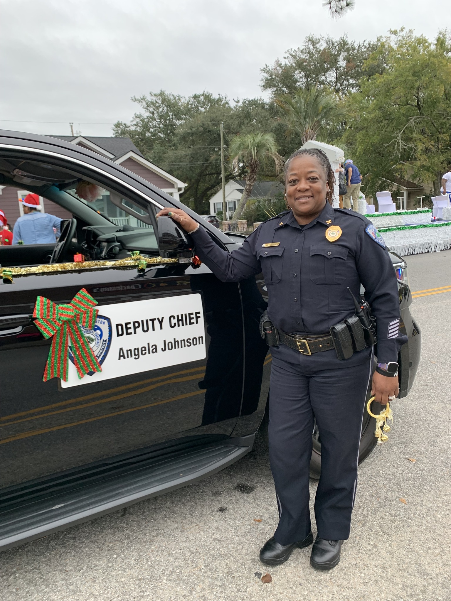 Officers participate in North Charleston Christmas parade City of