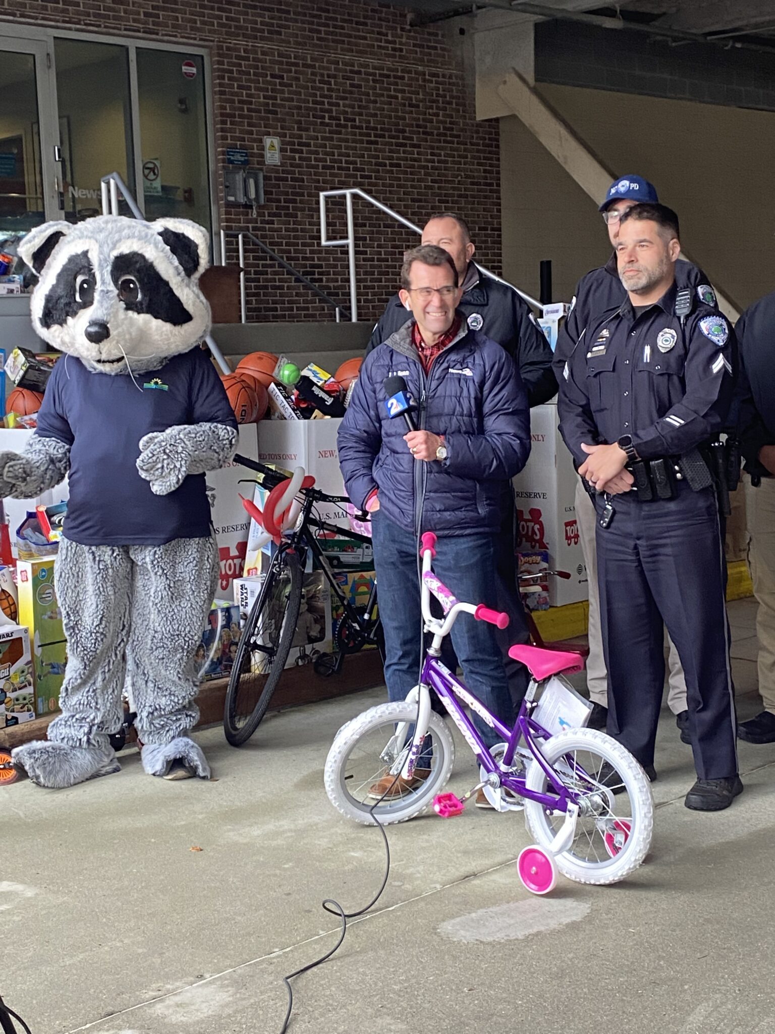 NCPD officers, recruits help with Toys for Tots blitz City of North