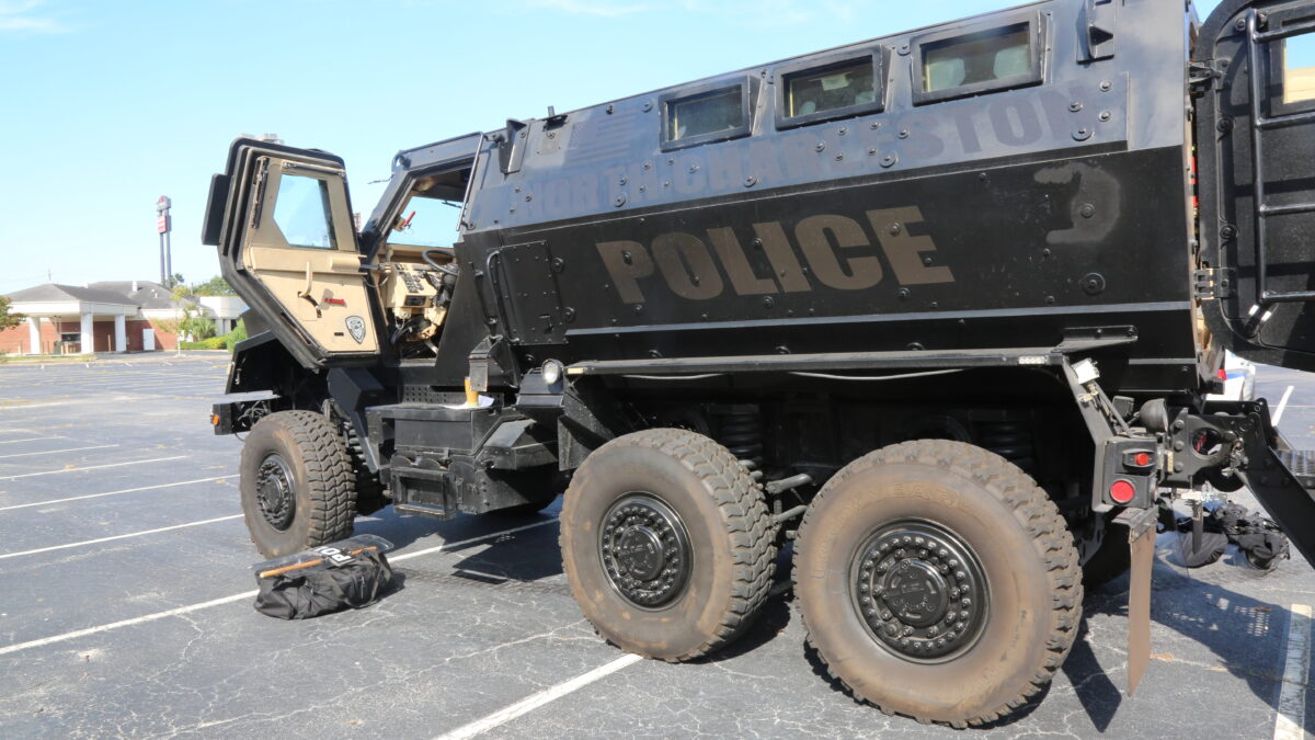 NCPD Mobile Field Force Unit holds training exercise City of North Charleston, SC