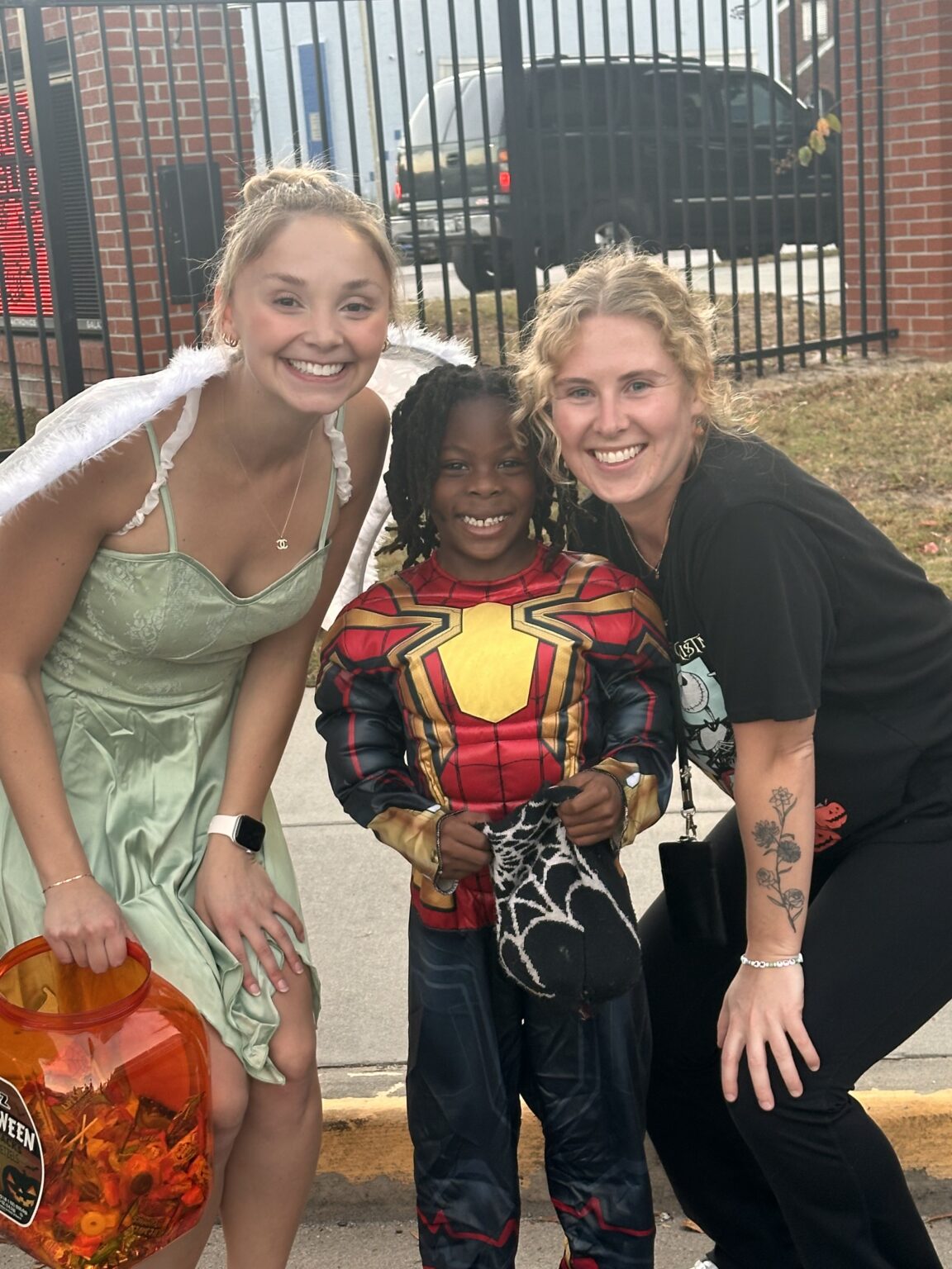 Officers enjoy Halloween event at Chicora Elementary City of North